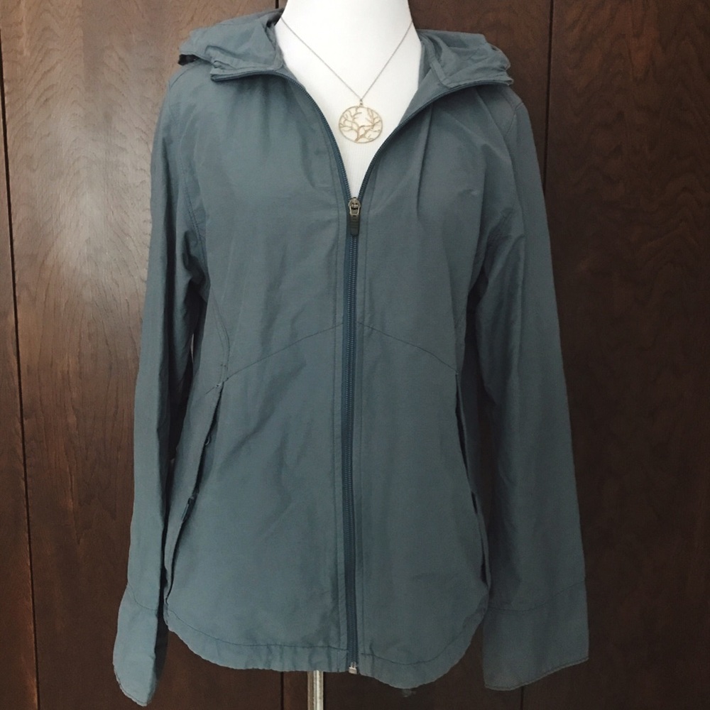 COLUMBIA slate blue lightweight jacket - outdoor zip up jacket